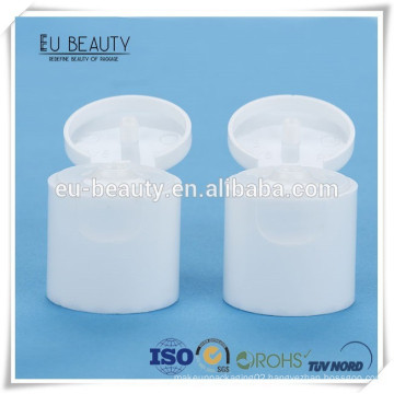 plastic shampoo flip top cap for customized shampoo bottle caps